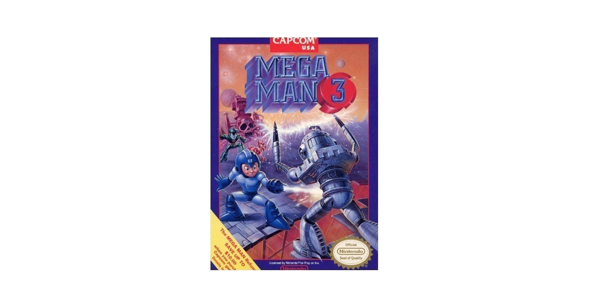 Amazon.com: Mega Man 3 (Renewed) : Video Games